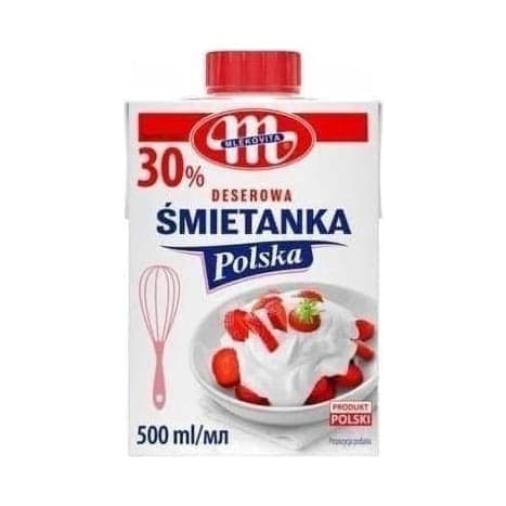 Вершки Млековіта 30% 0,5л (6)