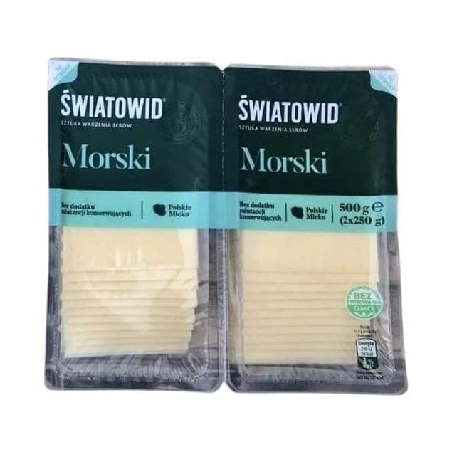 Сир нарзка морський 2*250гр (10)