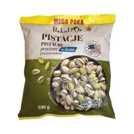 Фісташки Бакадор 500гр
